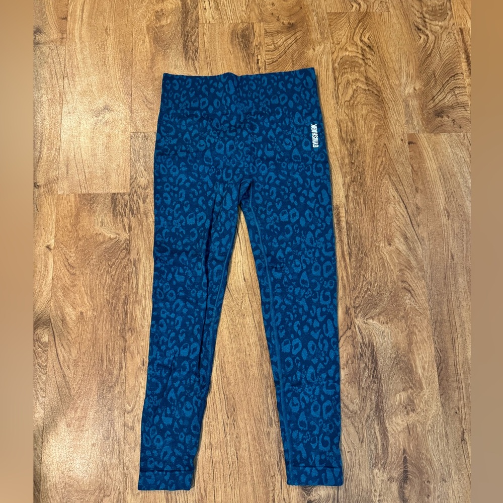 Gymshark Adapt Animal Blue Leggings